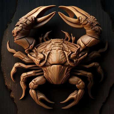 3D model Liocarcinus (STL)